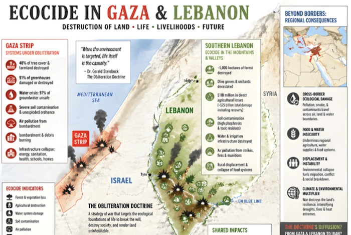 Ekocid i Libanon