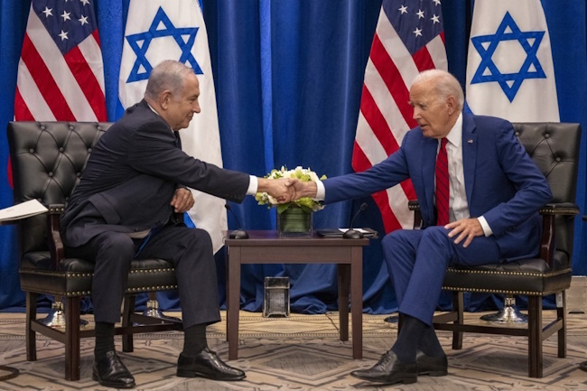 Netanyahu och Biden