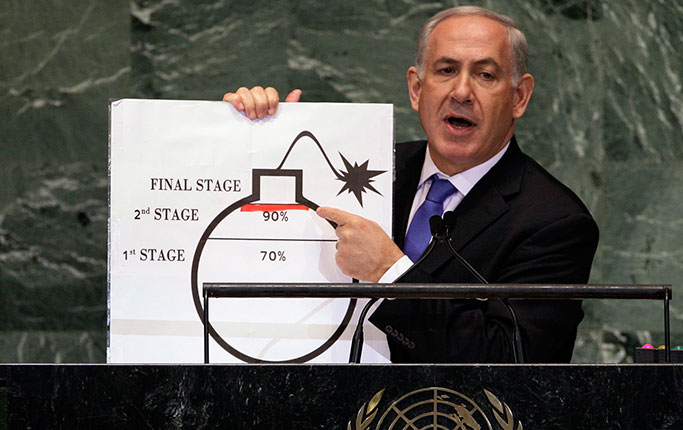 Netanyahus lögner